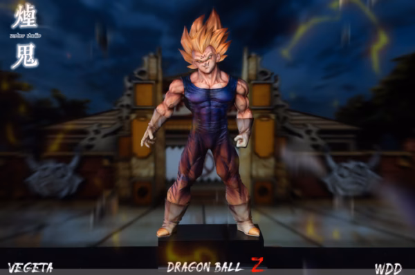 Dragon Ball Smoker Studio Majin Vegeta Resin Statue 5