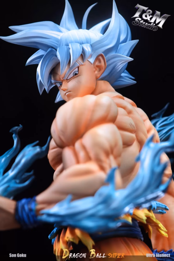 Dragon Ball TM Studio Goku UI Resin Statue 6