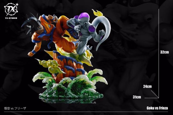 Dragon Ball TX Studio Goku vs Freezer Resin Statue 2