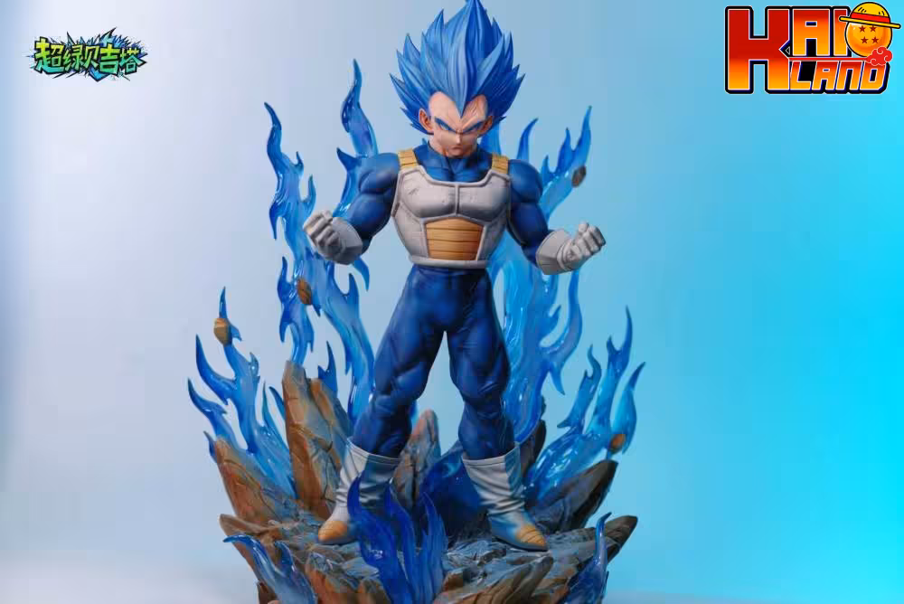 Dragon Ball WJT Studio SSJ Blue Vegeta Resin Statue