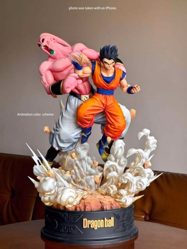 Dragon Ball Yamcha Studio Gohan VS Buu Resin Statue 1