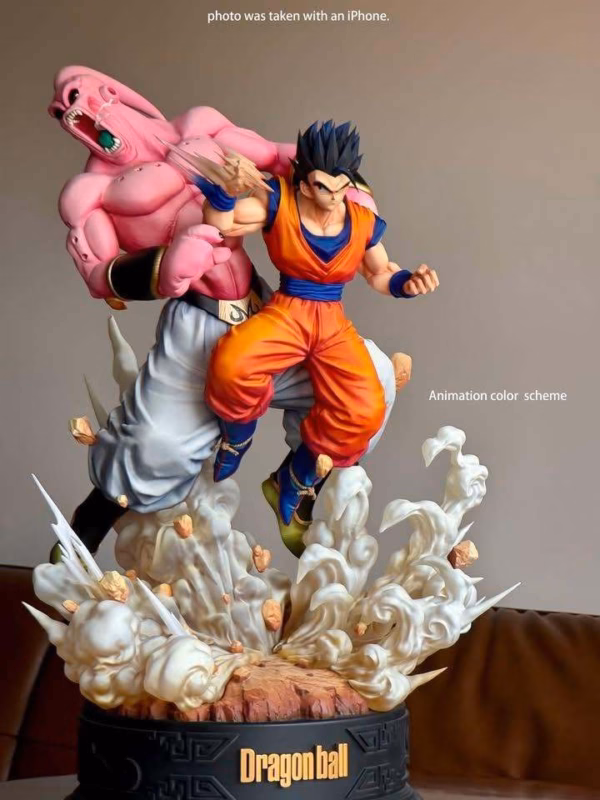 Dragon Ball Yamcha Studio Gohan VS Buu Resin Statue 3