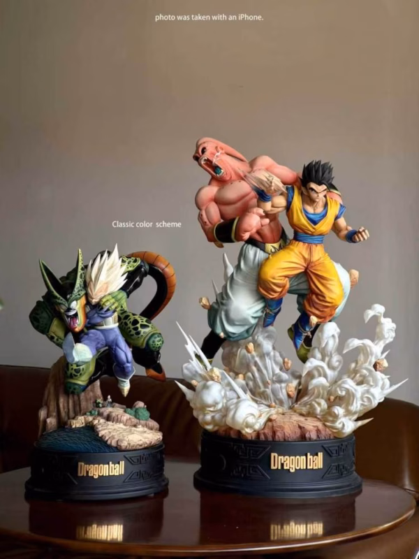 Dragon Ball Yamcha Studio Gohan VS Buu Resin Statue 4