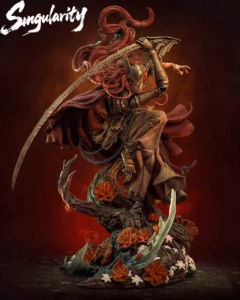 Elden Ring Singularity Studio Malenia Resin Statue
