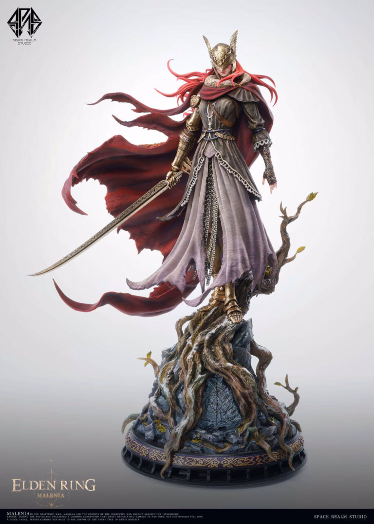 Elden Ring Space Realm Studio Malenia Resin Statue
