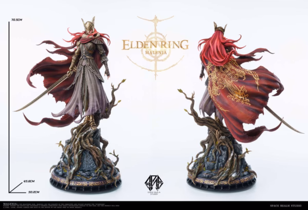 Elden Ring Space Realm Studio Malenia Resin Statue 2