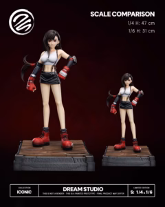 Final Fantasy Dream Studio Tifa Lockhart Resin Statue