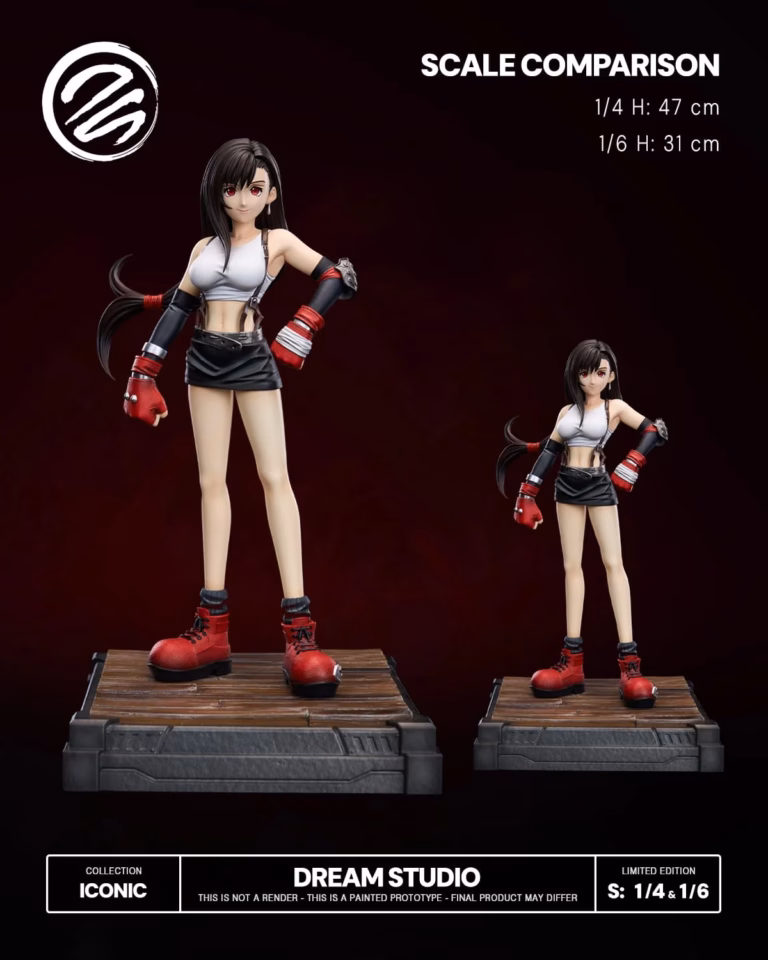 Final Fantasy Dream Studio Tifa Lockhart Resin Statue