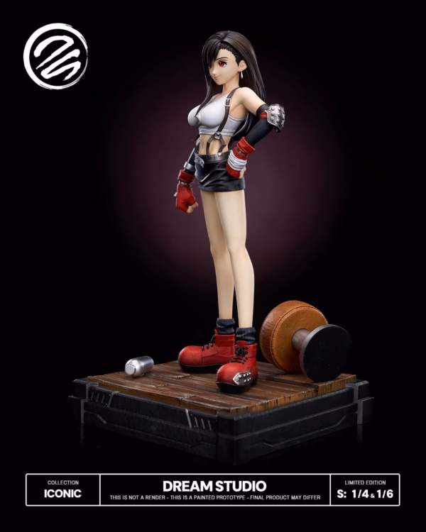 Final Fantasy Dream Studio OG Tifa FFVII Resin Statue 2