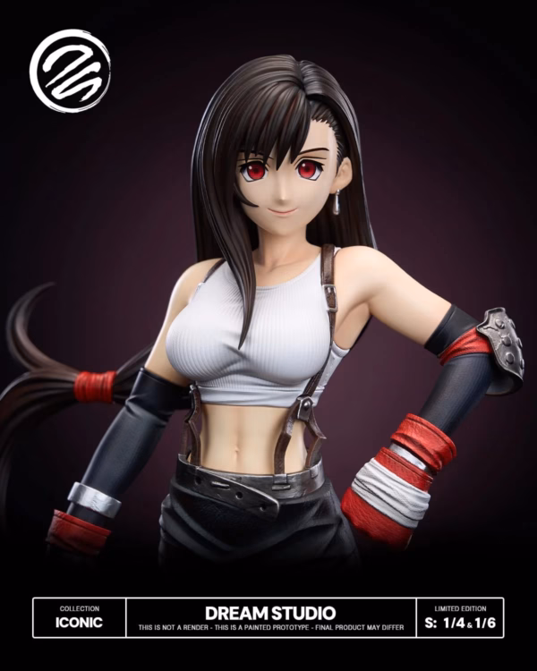 Final Fantasy Dream Studio OG Tifa FFVII Resin Statue 6