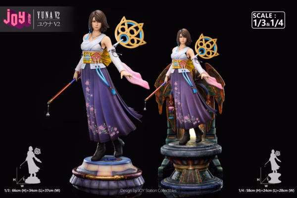 Final Fantasy Joy Station Yuna Resin Statue 1
