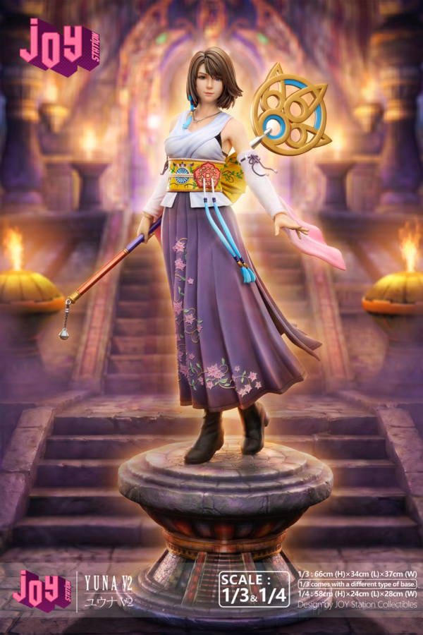 Final Fantasy Joy Station Yuna Resin Statue 3