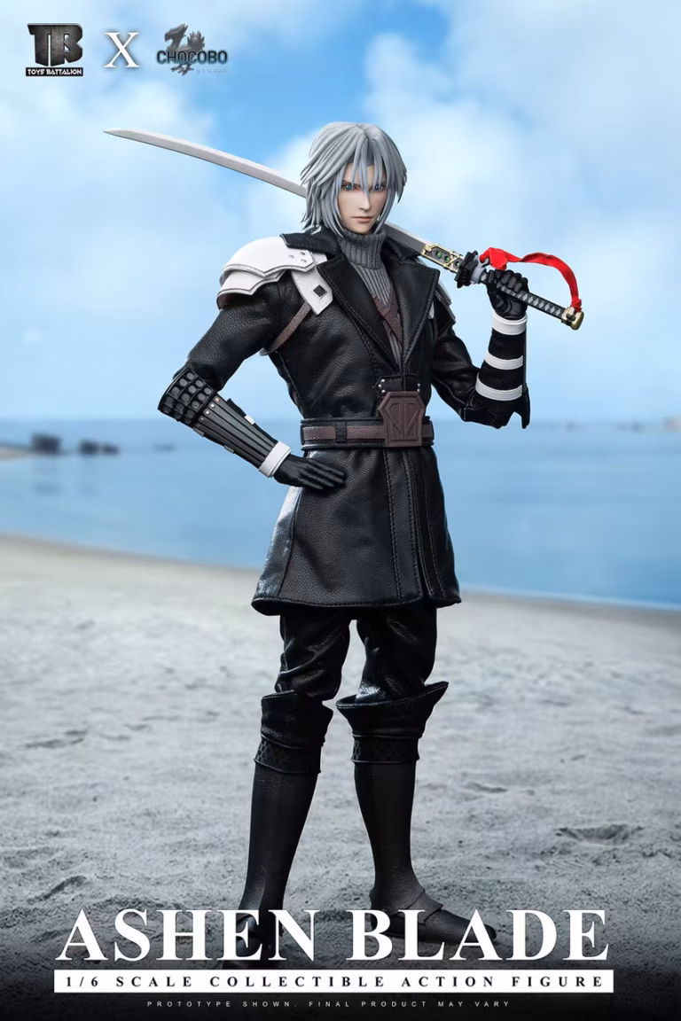 Final Fantasy TOYS BATTALION × CHOCOBO Studio Young Sephiroth Action Figure