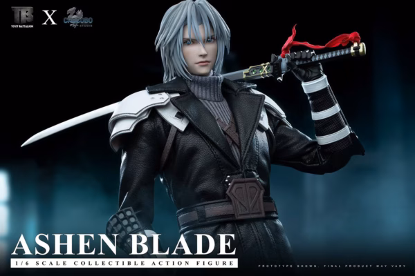 Final Fantasy TOYS BATTALION × CHOCOBO Studio Young Sephiroth Action Figure 3