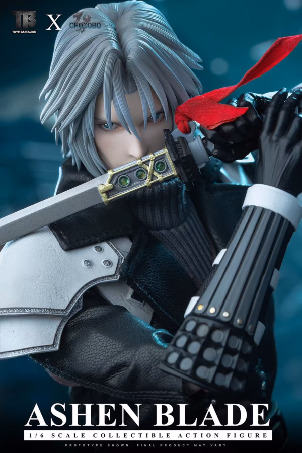 Final Fantasy TOYS BATTALION × CHOCOBO Studio Young Sephiroth Action Figure 4