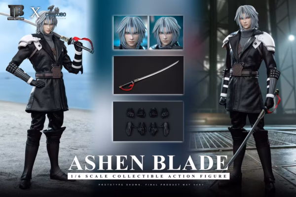 Final Fantasy TOYS BATTALION × CHOCOBO Studio Young Sephiroth Action Figure 5