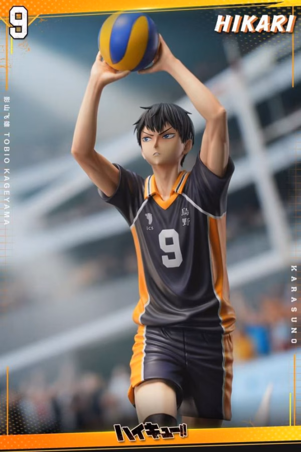 Haikyu Hikari Studio Tobio Kageyama Resin Statue 3