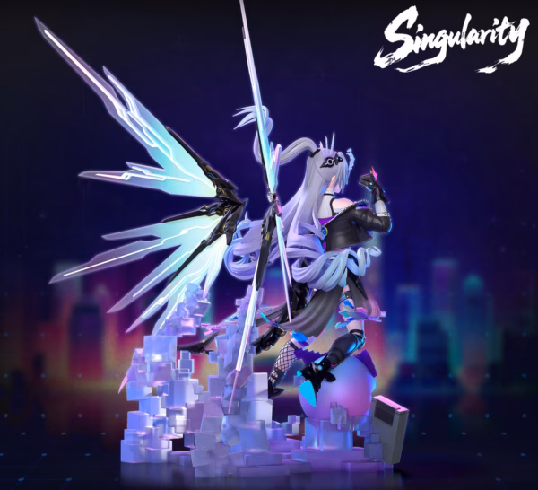 Honkai Star Rail Singularity Studio Silver Wolf Resin Statue 3
