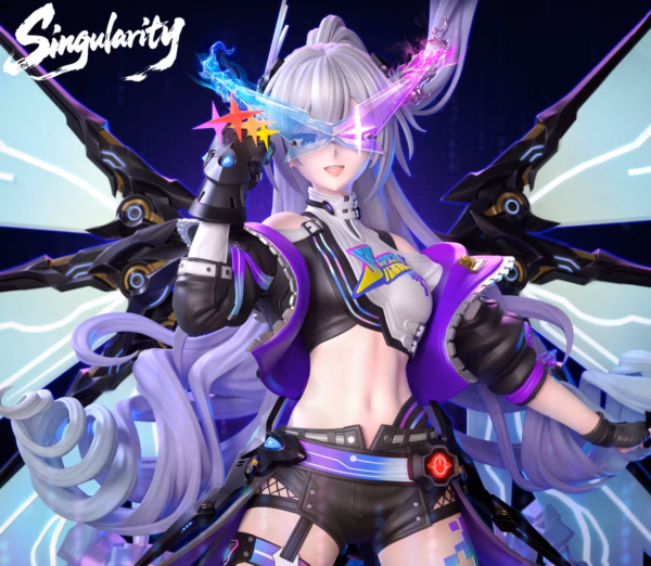 Honkai Star Rail Singularity Studio Silver Wolf Resin Statue 4