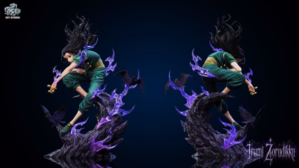 Hunter × Hunter Icy Studio llumi Zoldyck x Hisoka Resin Statue 2