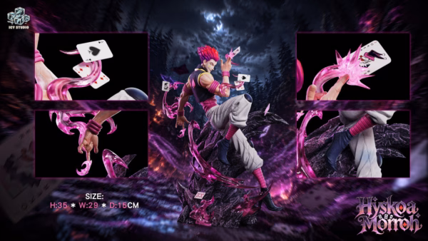 Hunter × Hunter Icy Studio llumi Zoldyck x Hisoka Resin Statue 3
