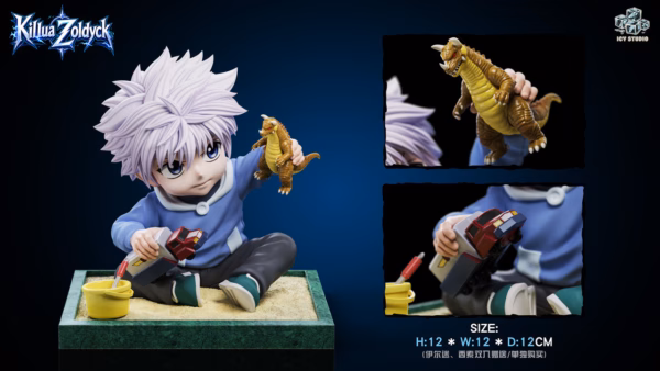 Hunter × Hunter Icy Studio llumi Zoldyck x Hisoka Resin Statue 5