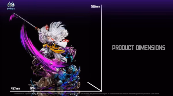 Inuyasha MuYao Studio Sesshomaru Resin Statue 000