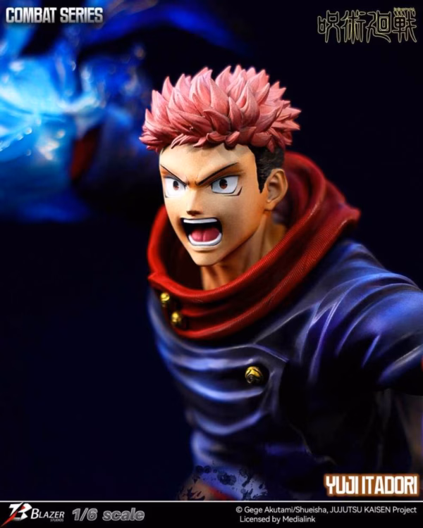 Jujutsu Kaise Blazer Studio Yuji Itadori Vs Aoi Todo Licensed Resin Statue 5