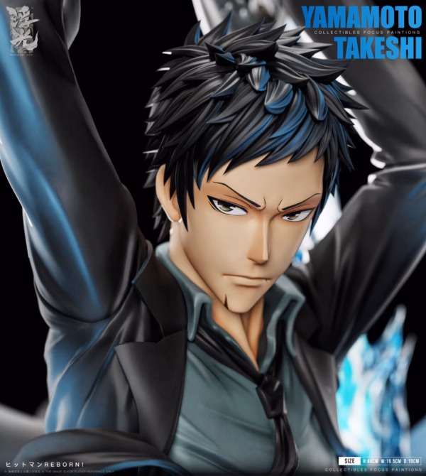 Katekyo Hitman Reborn Fu Guang Studio Takeshi Yamamoto Resin Statue 3