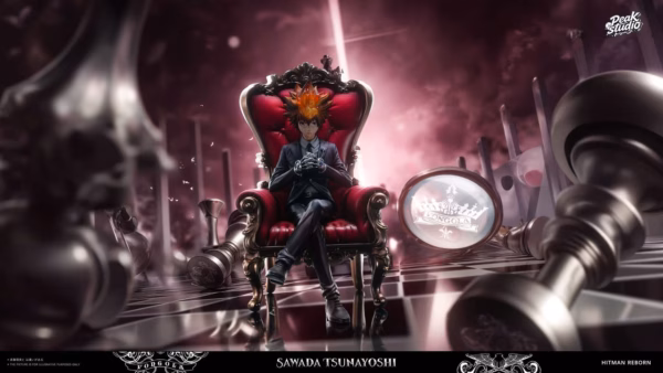 Katekyo Hitman Reborn Peak Studio Sawada Tsunayoshi Resin Statue 1