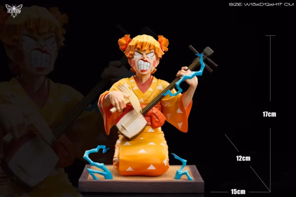 Kimetsu No Yaiba Firefly Studio Agatsuma Zenitsu Resin Statue 2