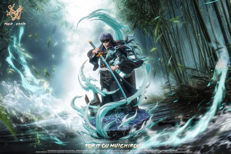 Kimetsu no Yaiba Food Chain Studio Tokito Muichiro Resin Statue