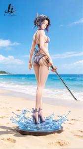 Kimetsu no Yaiba Li Studio Shinobu Kocho Swimsuit Resin Statue