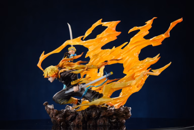 Kimetsu no Yaiba Lin Long Studio Zenitsu Agatsuma Resin Statue