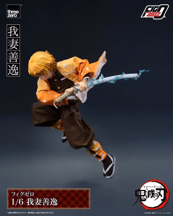 Kimetsu no Yaiba Threezero X FigZero Studio Zenitsu Agatsuma Licensed 3 Kimetsu no Yaiba Threezero X FigZero Studio Zenitsu Agatsuma Licensed 3