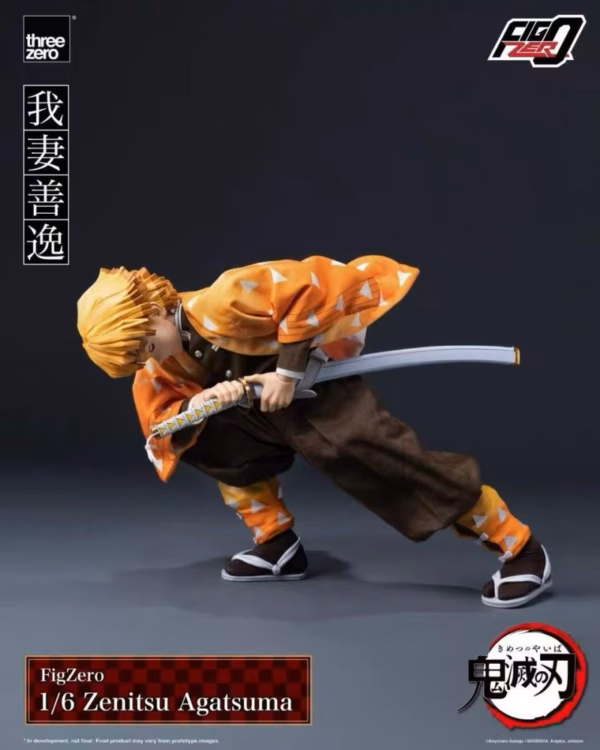 Kimetsu no Yaiba Threezero X FigZero Studio Zenitsu Agatsuma Licensed 5 Kimetsu no Yaiba Threezero X FigZero Studio Zenitsu Agatsuma Licensed 5