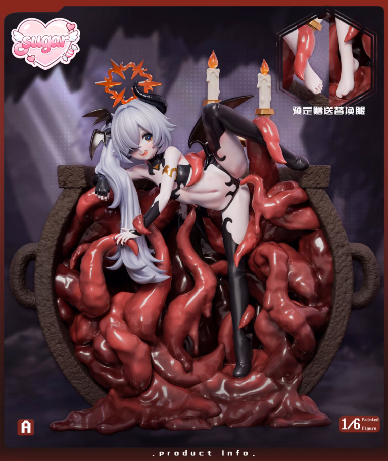 Lujiang Old Cellar Sugar Studio Kanoe Resin Statue