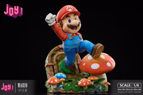 Mario Bros Joy Station Mario Resin Statue 2
