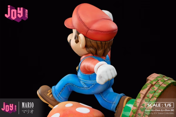 Mario Bros Joy Station Mario Resin Statue 4