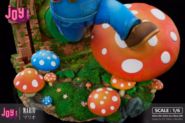 Mario Bros Joy Station Mario Resin Statue 5