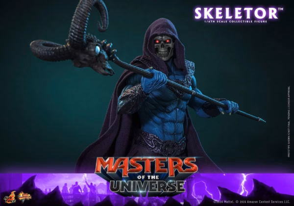 Masters of the Universe Hot Toys Skeletor 2