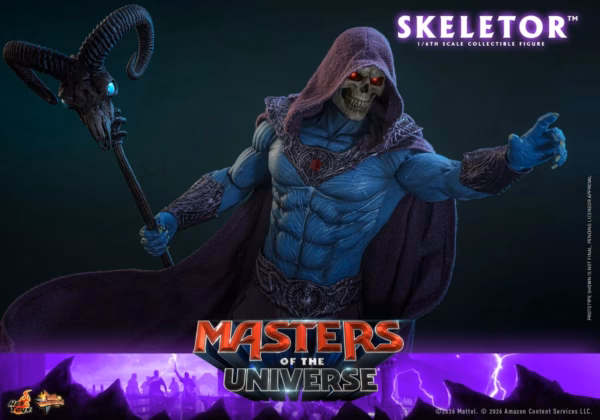 Masters of the Universe Hot Toys Skeletor 3