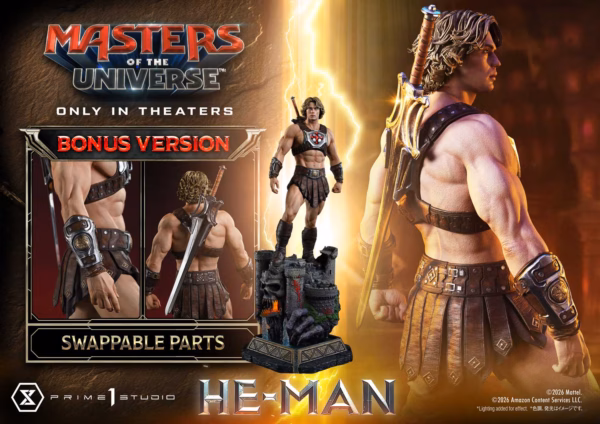 Masters of the Universe Prime 1 Studio He Man Licensed Resin Statue 1