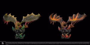 Monster Hunter S6 Studio Espinas x Espinas Subspecies Resin Statue
