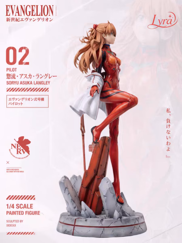 Neo Genesis Evangelion Lyra Studio Asuka Langley Soryu Resin Statue 2