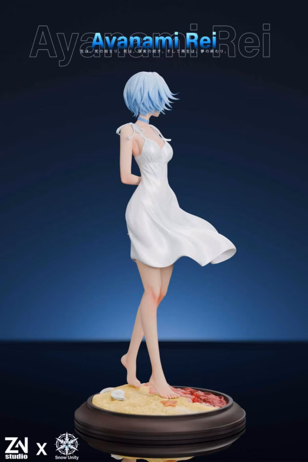 Neo Genesis Evangelion Snow unity Studio × ZN Studio Ayanami Rei Resin Statue 2
