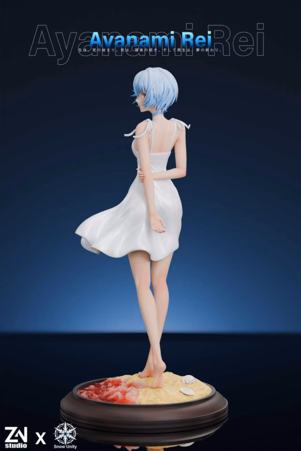 Neo Genesis Evangelion Snow unity Studio × ZN Studio Ayanami Rei Resin Statue 3