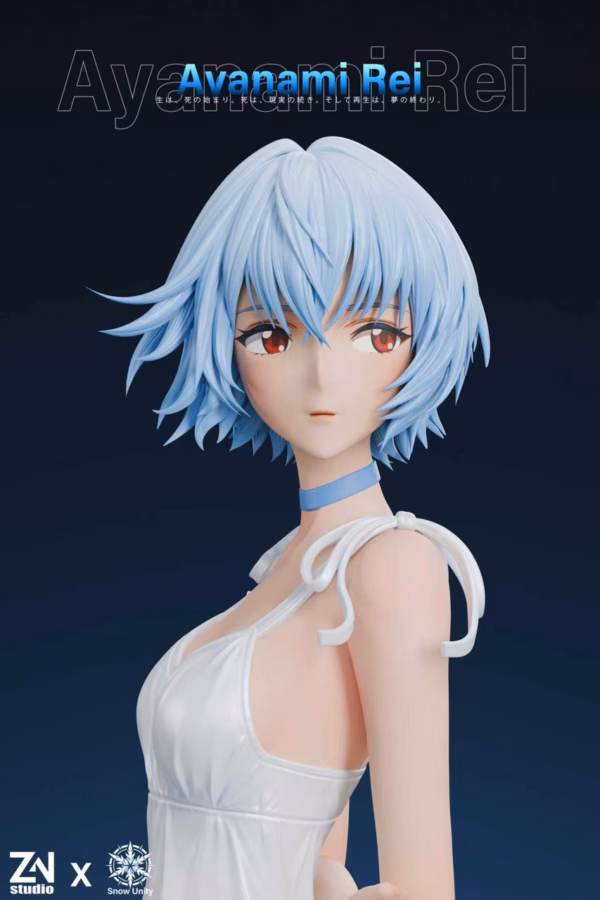 Neo Genesis Evangelion Snow unity Studio × ZN Studio Ayanami Rei Resin Statue 4