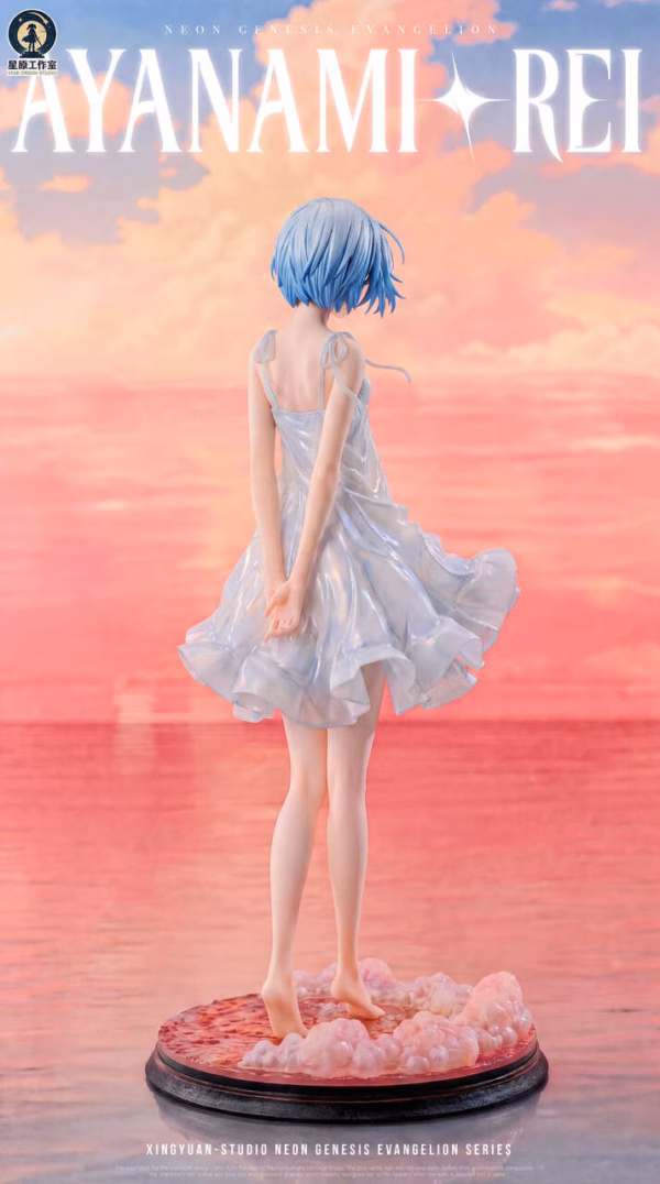Neon Genesis Evangelion Star Origin Studio Ayanami Rei Resin Statue 3