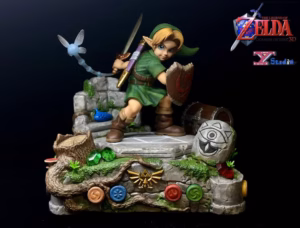 The Legend of Zelda TY Studio Young Link Resin Statue